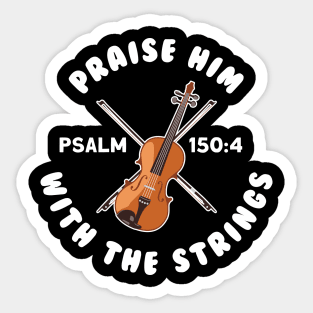 Violinist Sticker